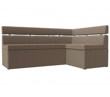 Кухонный угловой диван Классик правый угол, Рогожка, Модель 117997