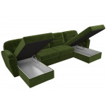 П-образный диван Бостон, Микровельвет, модель 109502