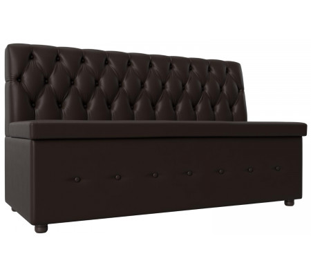Кухонный прямой диван Вента, Экокожа, Модель 108781