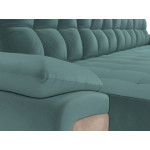 П-образный диван Нэстор, Велюр, Модель 109921