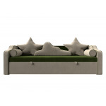Детский диван-кровать Рико Зеленый\Бежевый