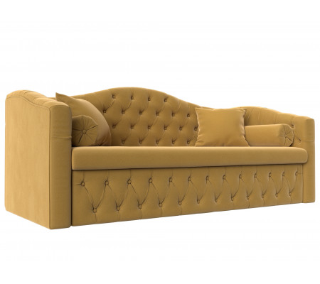 Прямой диван Мечта, Микровельвет, Модель 112859