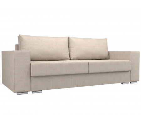 Прямой диван Исланд, Рогожка, Модель 110081