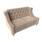 Прямой диван Бронкс, Велюр, модель 109370