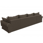 П-образный диван Элис, Рогожка, Модель 110305