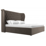 Интерьерная кровать Далия 200, Велюр, модель 108374