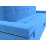 Кухонный прямой диван Деметра, Велюр, Модель 114263