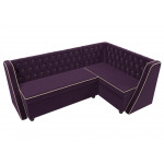 Кухонный угловой диван Лофт Фиолетовый