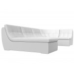 П-образный модульный диван Холидей Белый