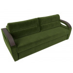 Прямой диван Форсайт Зеленый