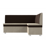 Кухонный угловой диван Уют, Микровельвет, модель 109613