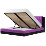 Кровать Камилла Фиолетовый\Черный