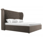 Интерьерная кровать Далия 180, Велюр, модель 108316