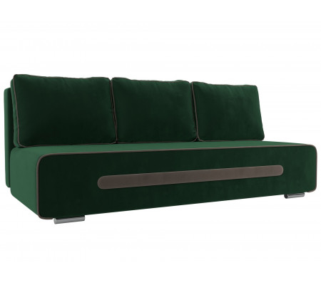 Прямой диван Приам, Велюр, Модель 107397