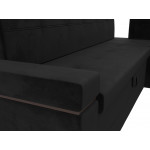 Кухонный угловой диван Деметра правый угол, Велюр, Модель 114321