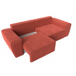 Прямой диван Беккер, Микровельвет, модель 108529