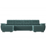 П-образный диван Нэстор, Велюр, Модель 109926