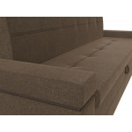 Кухонный прямой диван Деметра, Рогожка, Модель 114249
