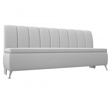 Кухонный прямой диван Кантри, Экокожа, Модель 100155