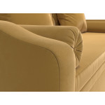 Прямой диван софа Сойер, Микровельвет, модель 109450