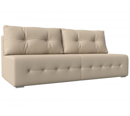 Прямой диван Лондон, Экокожа, Модель 100648