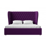 Интерьерная кровать Далия 200, Микровельвет, модель 108369