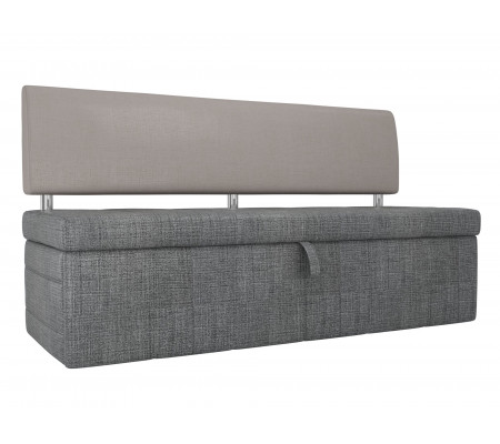 Кухонный прямой диван Стоун, Рогожка, Модель 107257