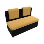 Кухонный прямой диван Маккон 2-х местный, Микровельвет, модель 109179