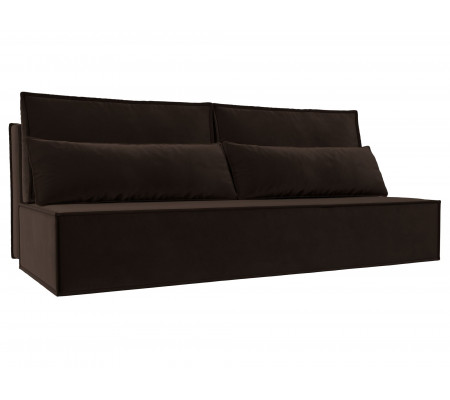 Прямой диван Фабио Лайт, Микровельвет, Модель 114483