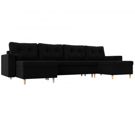 П-образный диван Белфаст, Микровельвет, Модель 31561