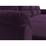 П-образный диван Бостон, Велюр, Модель 100543