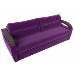 Прямой диван Форсайт Фиолетовый