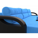 П-образный диван Форсайт, Велюр, Экокожа, Модель 111718