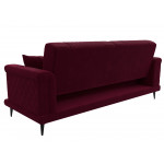 Прямой диван Неаполь, Микровельвет, Модель 111935