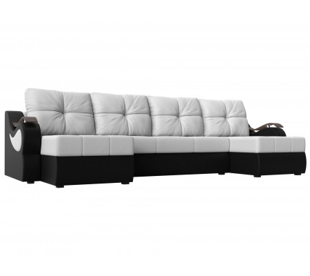 П-образный диван Меркурий, Экокожа, Модель 100340
