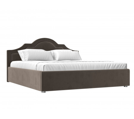 Интерьерная кровать Афина 180, Велюр, Модель 108289