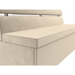 Кухонный прямой диван Классик, Микровельвет, Модель 117780