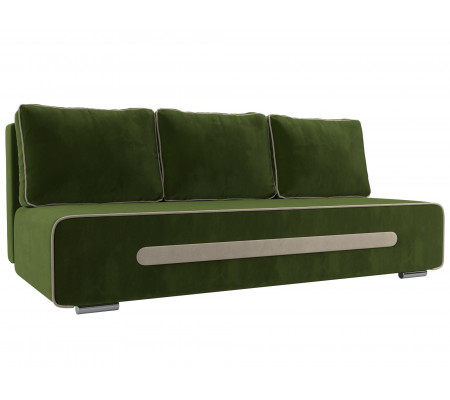 Прямой диван Приам, Микровельвет, Модель 107404