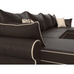 П-образный диван Элис, Экокожа, Модель 110302