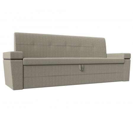 Кухонный прямой диван Деметра, Рогожка, Модель 114259