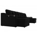 П-образный диван Сенатор, Микровельвет, Модель 112416