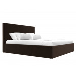 Интерьерная кровать Кариба 180, Микровельвет, модель 108326