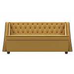 Кухонный прямой диван Лофт, Микровельвет, модель 109432