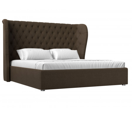 Интерьерная кровать Далия 200, Рогожка, Модель 114143