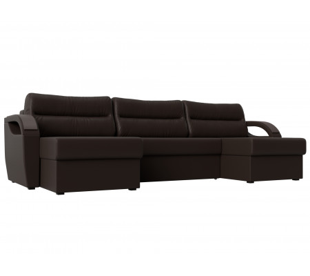 П-образный диван Форсайт, Экокожа, Модель 100837