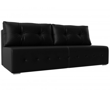 Прямой диван Лондон, Экокожа, Модель 100651