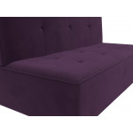 Прямой диван Зиммер, Велюр, модель 108549