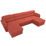 П-образный диван Бостон, Микровельвет, модель 109503