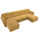 П-образный диван Бостон, Микровельвет, модель 109501