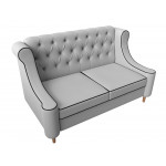 Прямой диван Бронкс, Экокожа, Модель 114584